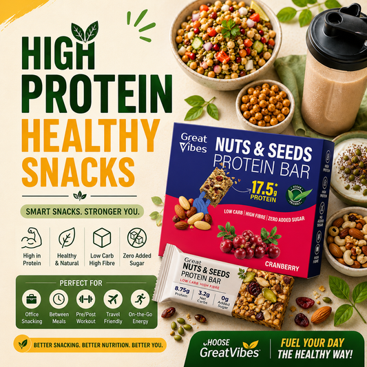 High Protein Healthy Snacks for Daily Nutrition & Weight Management