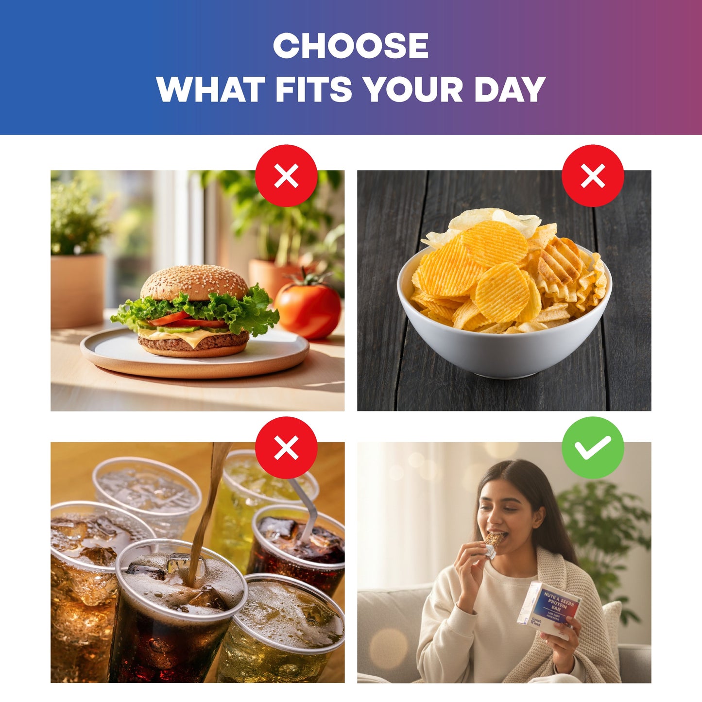 GreatVibes Nuts & Seeds enriched Protein Bar | High Protein & Fibre Minibars | Helps weight loss & muscle building (15 minibars x 25 gm)